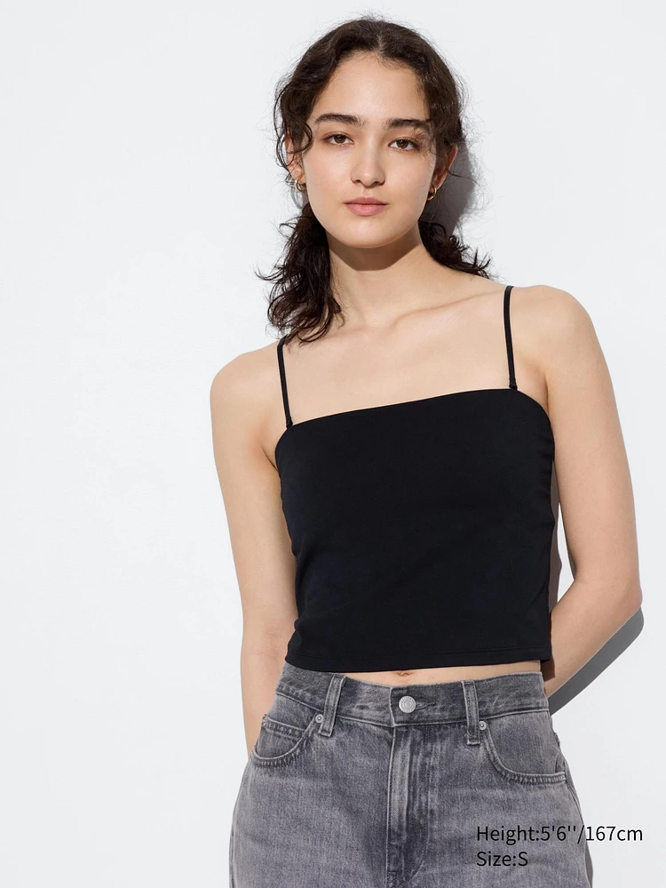 UNIQLO AIRism Tube Bra Top | Cropped | Pike and Rose