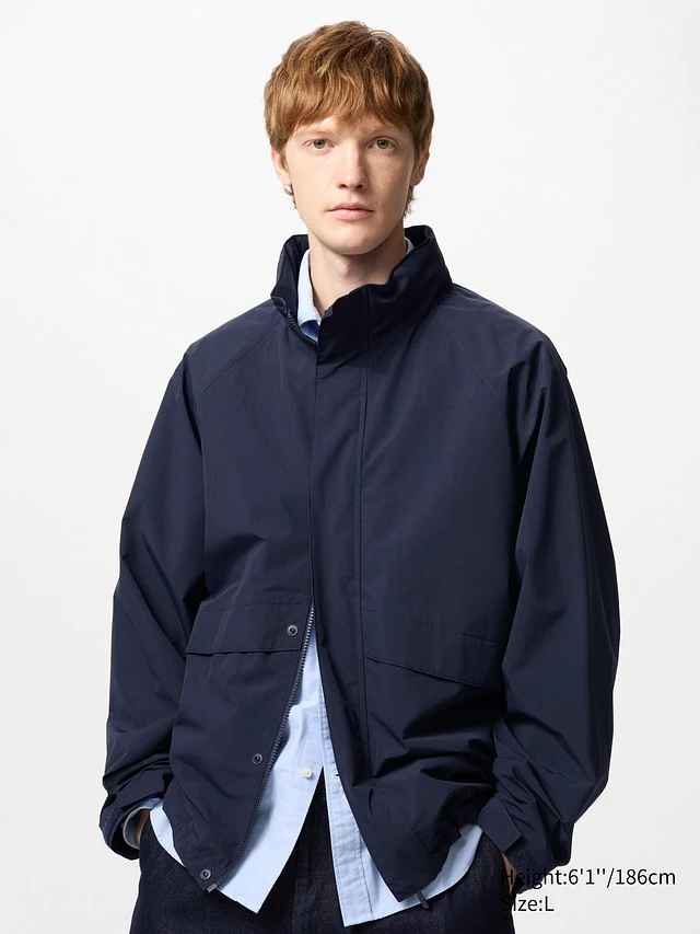 UNIQLO Windproof Stand Collar Blouson | Arden Fair