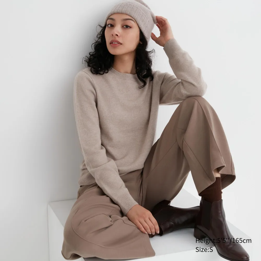 Uniqlo cashmere crew outlet neck