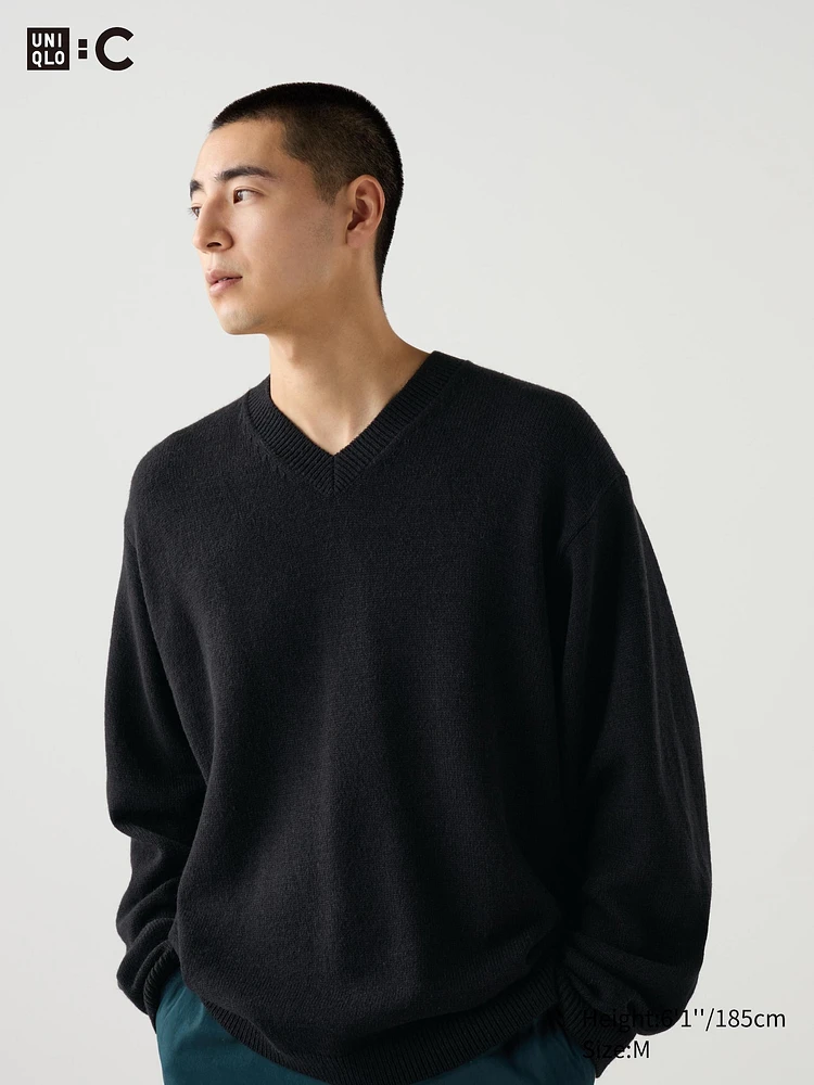YOKE / ヨーク「5G MILANO RIB V-NECK KNIT」 - input staff blog