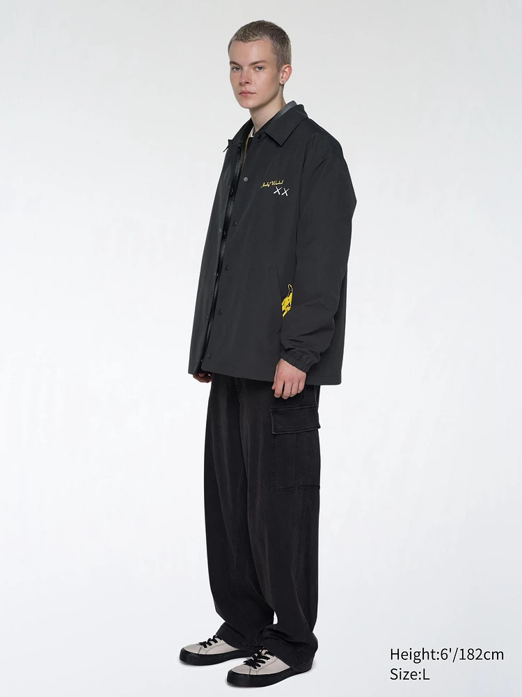 KAWS + WARHOL UNIQLO Japan Coach jacket Black Limited