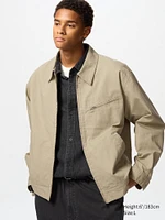 【Raucohouse】Shearling boucle zip-up blouson UNIQLO Zip-Up Blouson Jacket | Arden Fair