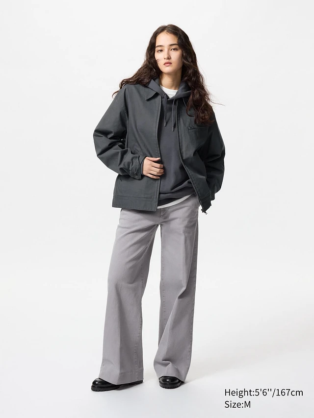 UNIQLO Zip-Up Blouson Jacket | Arden Fair