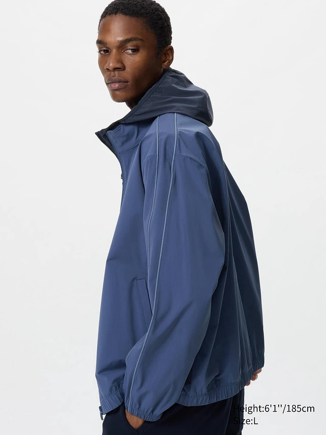 ジャケット・アウター UNIQLO 90s archive tech riders jacket UNIQLO - 90s UNIQLO オールドユニクロ 紺タグ トラック