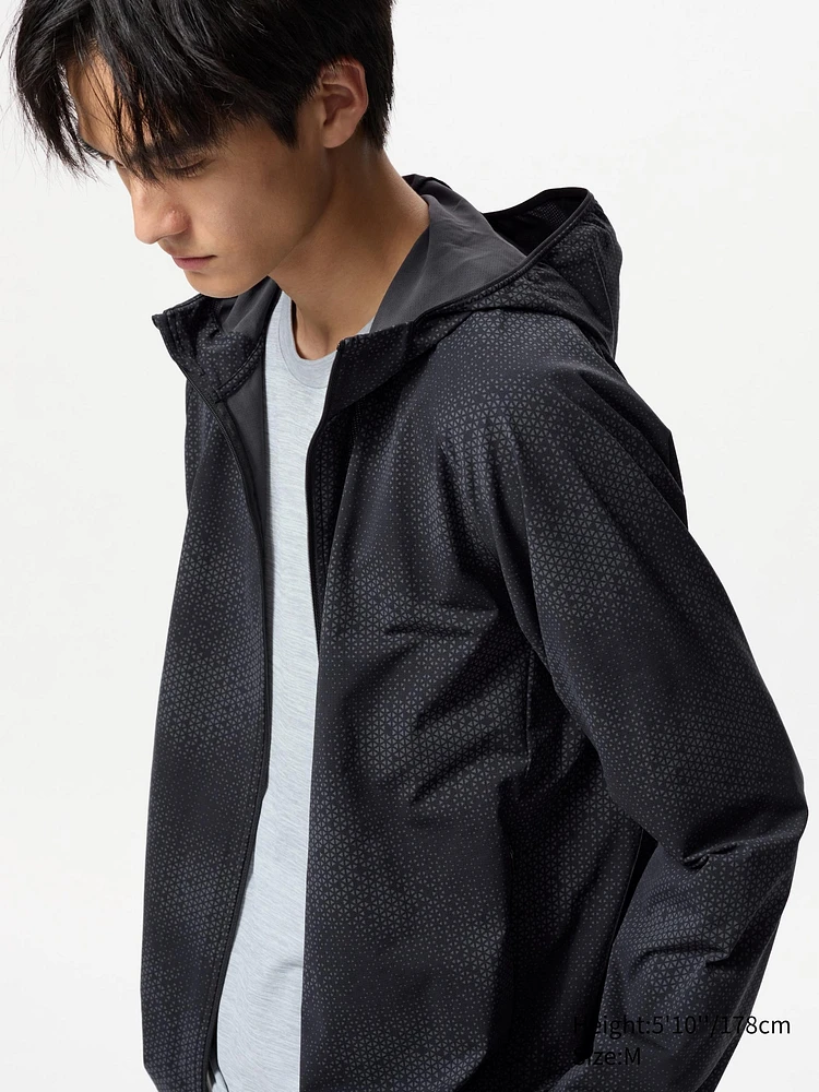 UNIQLO DRY-EX UV Protection Full-Zip Hoodie | Printed