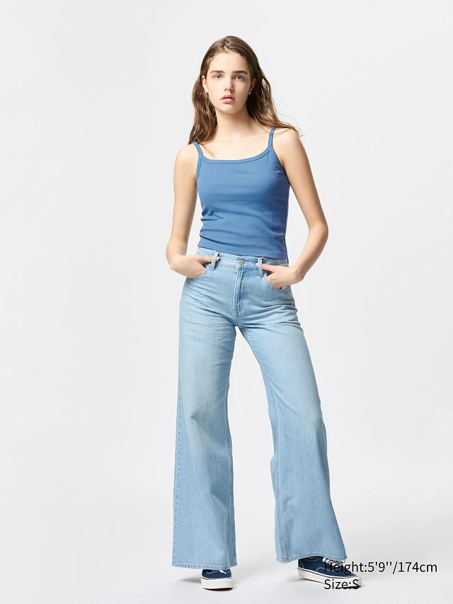 UNIQLO Crinkle Cotton Camisole Dress | Pike and Rose