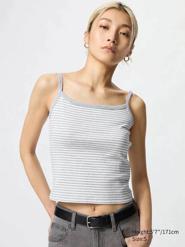 UNIQLO Crinkle Cotton Camisole Dress | Pike and Rose UNIQLO Crinkle Cotton Camisole Dress | Pike and Rose