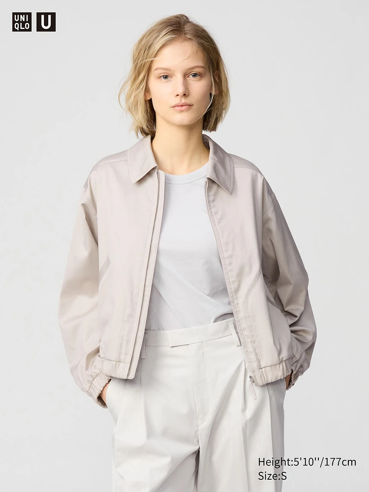 UNIQLO Zip Up Short Blouson | Arden Fair