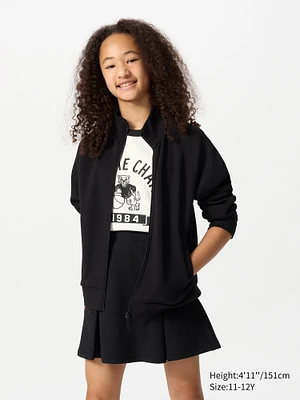 UNIQLO Zip-Up Blouson Jacket | Pike and Rose UNIQLO Zip-Up Blouson Jacket | Pike and Rose