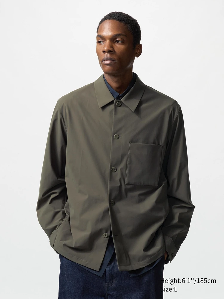 UNIQLO Ultra Stretch Shirt Jacket | Arden Fair