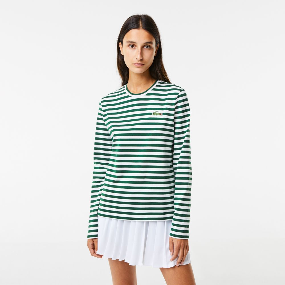Tee shirt a manche longue lacoste discount
