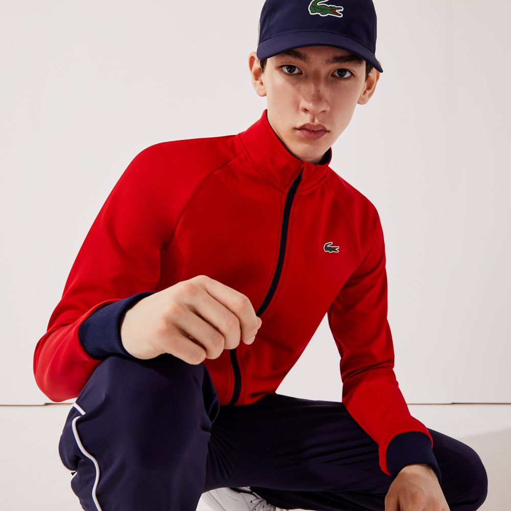 Veste lacoste sport rouge 2025