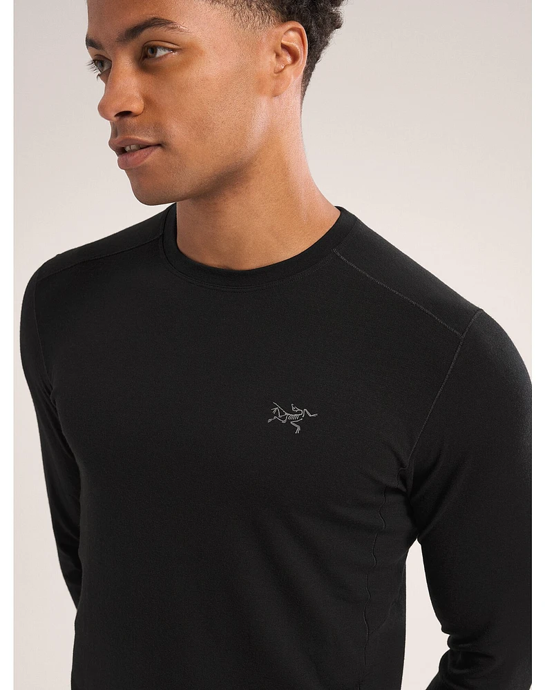 Arc'teryx Rho Merino Wool Crew Neck LS Men's | Square One Arc'teryx Rho Merino Wool Crew Neck LS Men's | Square One