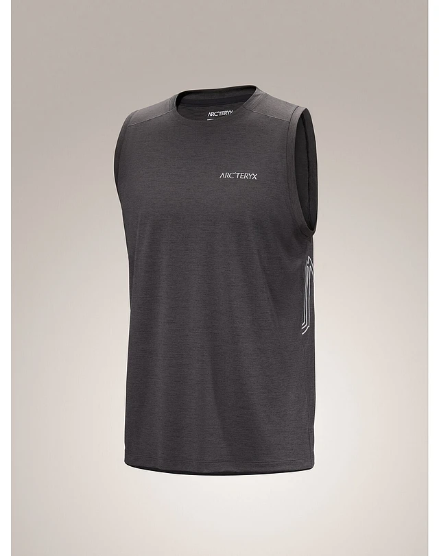 【Arc'teryx】 正規品★ Men's Cormac Tank Top Black Heather Arc'teryx Cormac Tank Top - Men's | REI Co-op