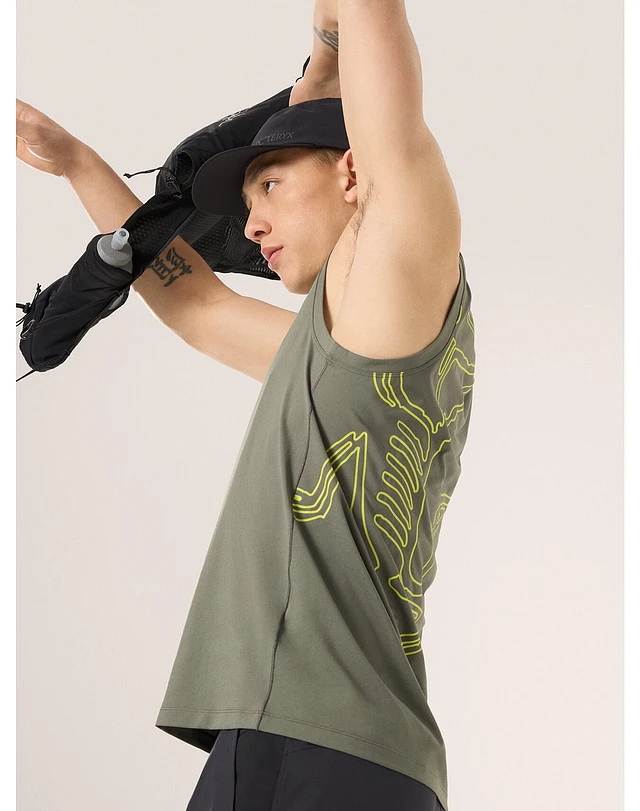 Arc'teryx Cormac Arc'Bird Logo Tank Men's at Coquitlam