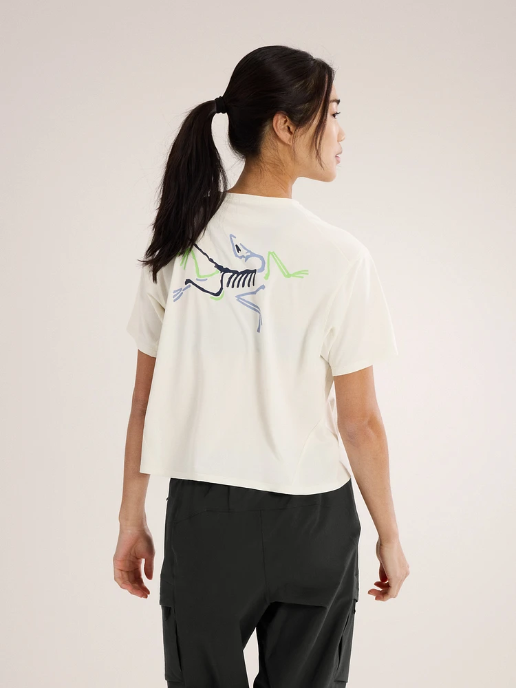 トップス LLICA summer sh*t Tee fade black L Arc'teryx Taema Crop Logo T-Shirt Women's | Yorkdale Mall