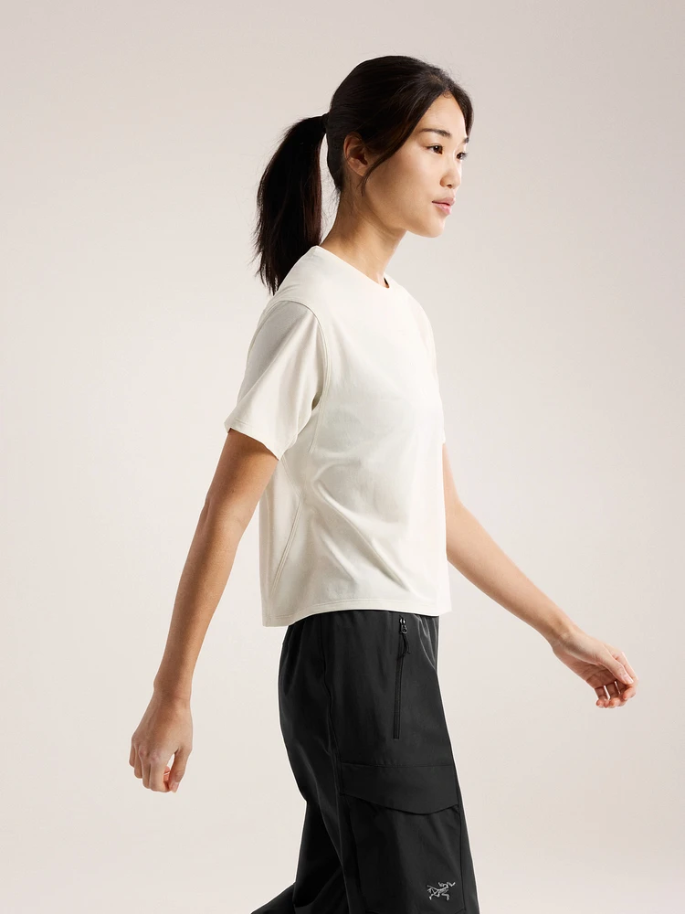 トップス Theredthread blur symbol t-shirt cropped Crop Boxy Striped Tee | Ardene