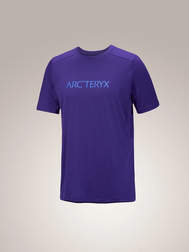 Arc'teryx Ionia Merino Wool Arc'Word Logo Shirt SS Men's at