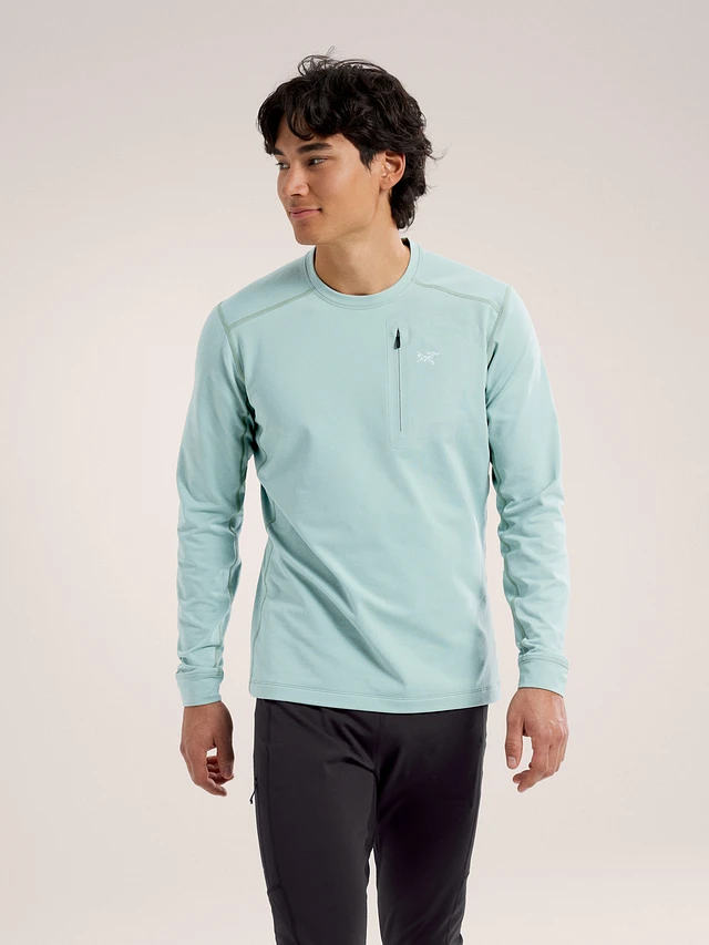 Arc'teryx Emblem Fleece Crew Neck Pullover Men's at Mall of