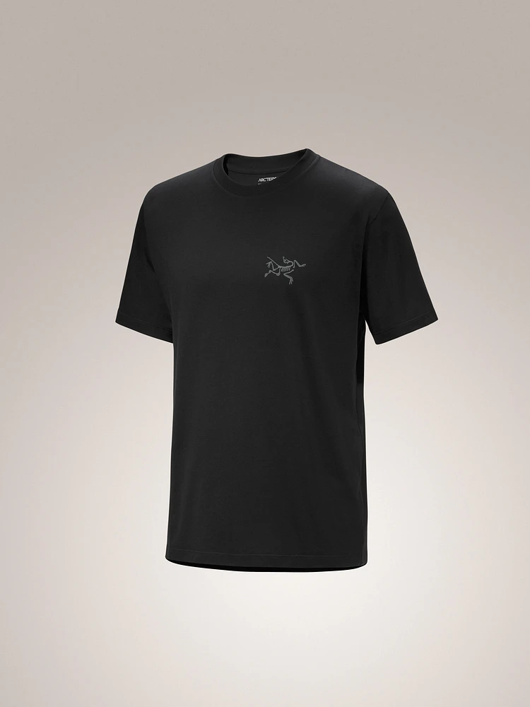 ARC'TERYX Kragg Cotton Logo SS BLACK Ｌ Arc'teryx Men's Kragg Cotton Logo Shirt SS