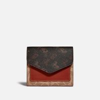 Coach Wyn Small Wallet With Horse And Carriage Print Mall of