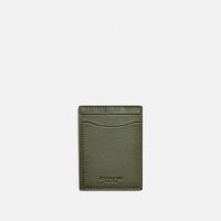 Coach money discount clip card case