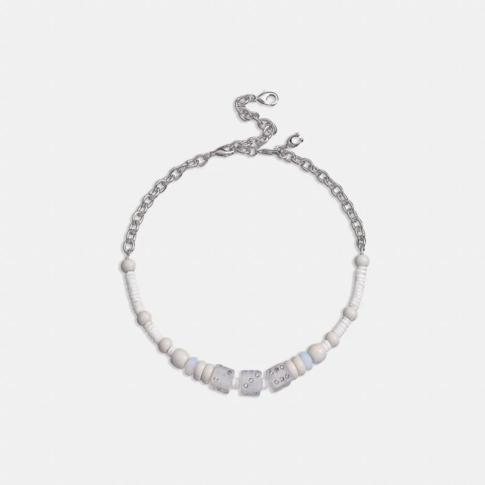 Coach Dice Beaded Choker Necklace Mall of America®