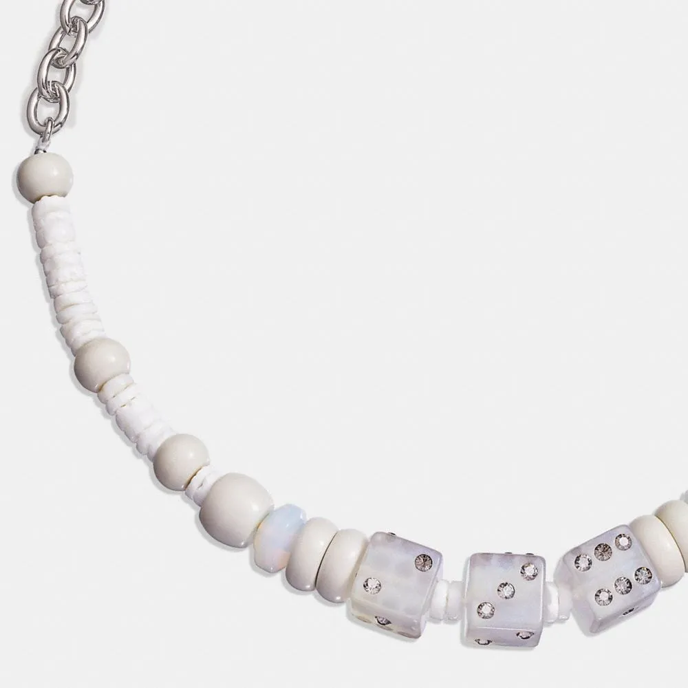 Coach Dice Beaded Choker Necklace Mall of America®