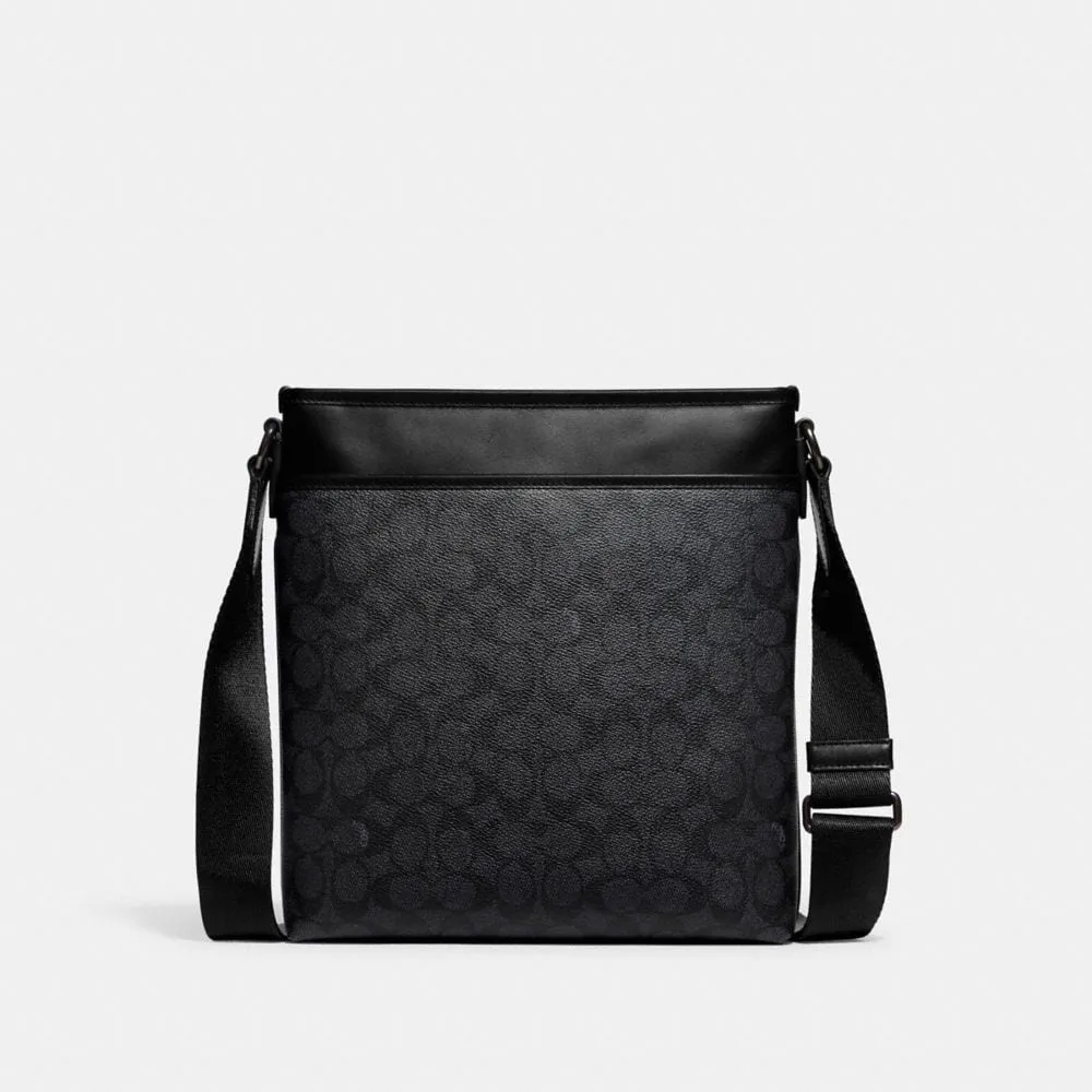 Coach Gotham Slim Crossbody In Signature Canvas | Yorkdale Mall