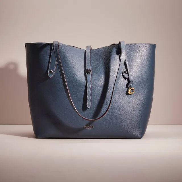 Coach market clearance tote navy