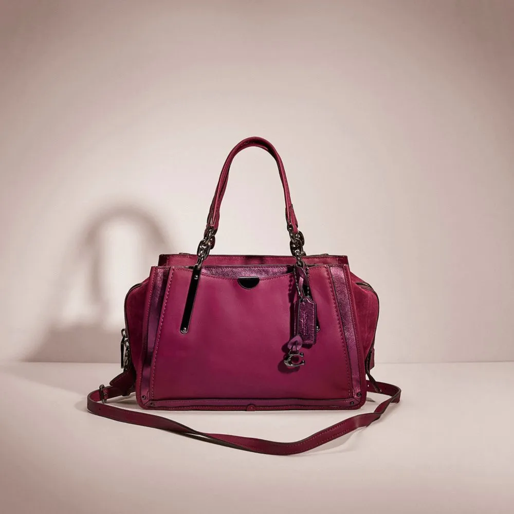 Dreamer satchel store in smooth leather