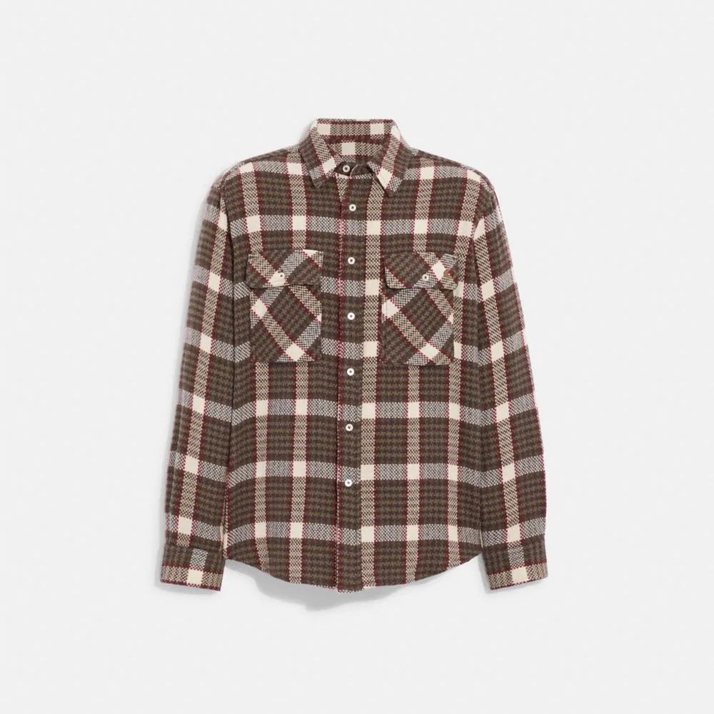 COACH® Oversized Flannel Shirt | Mall of America®