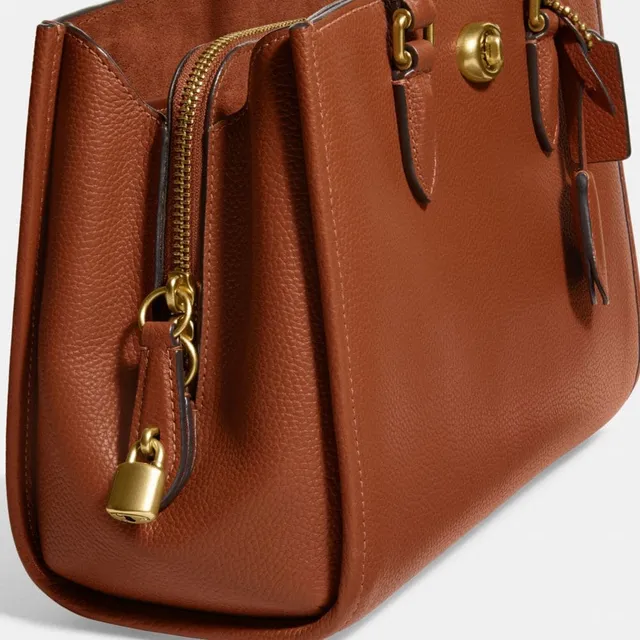 Coach turnlock carryall hot sale