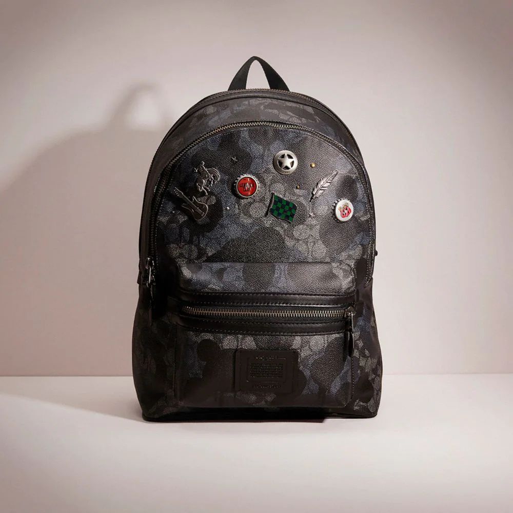 COACH® Upcrafted Academy Backpack In Signature Camo Print Mall of