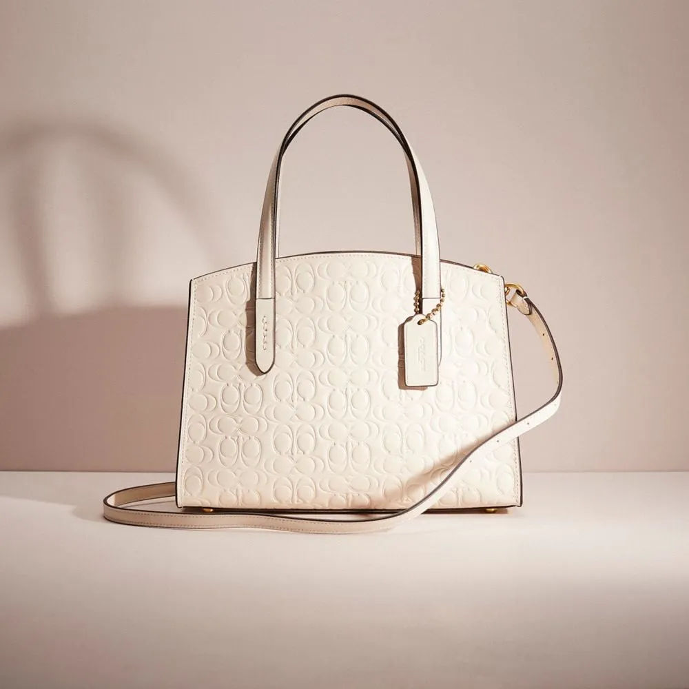 Coach carryall online signature