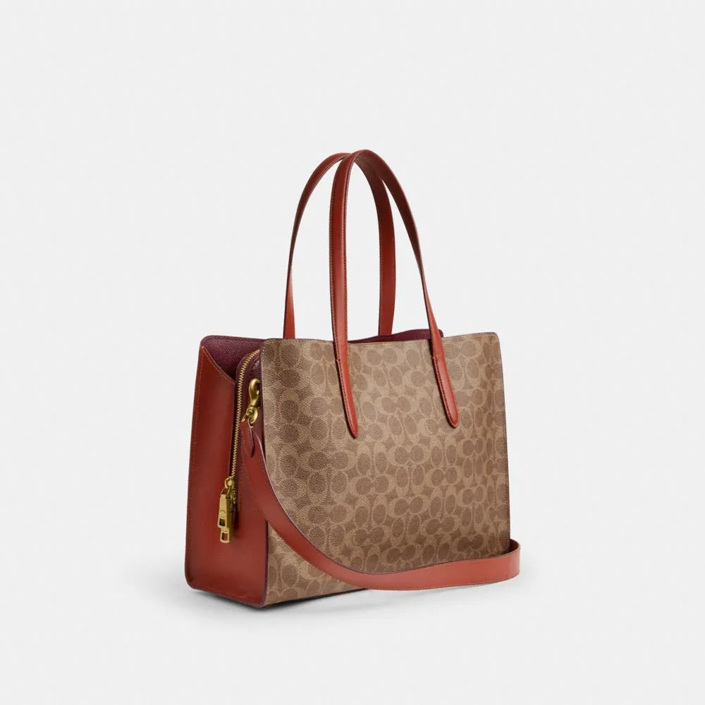 Charlie carryall best sale in signature canvas