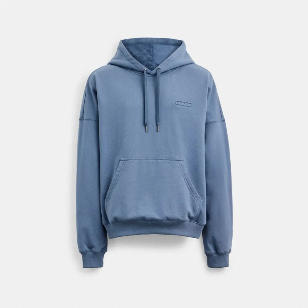 Coach varsity c discount zip up hoodie