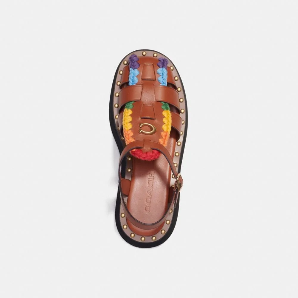 Coach Vivienne Sandal With Rainbow Crochet Mall of America®