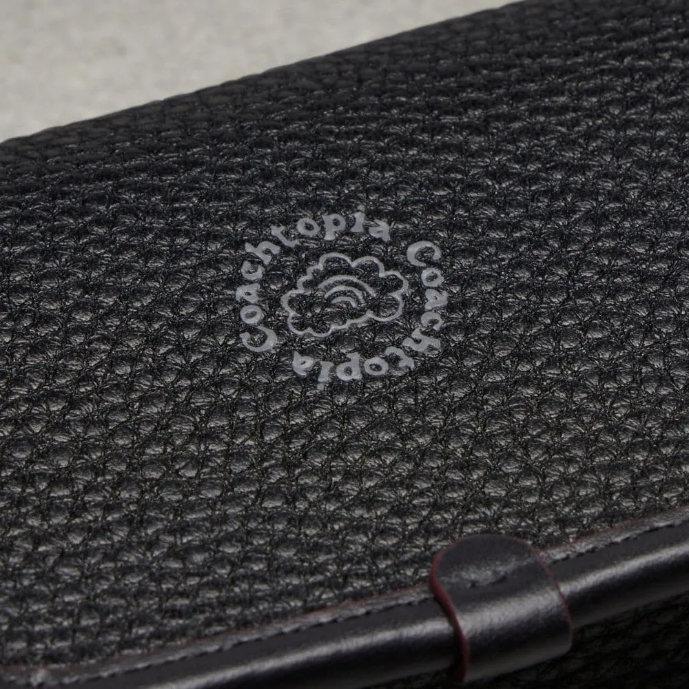 Coach Wavy Wallet With Crossbody Strap Coachtopia Leather Scarborough