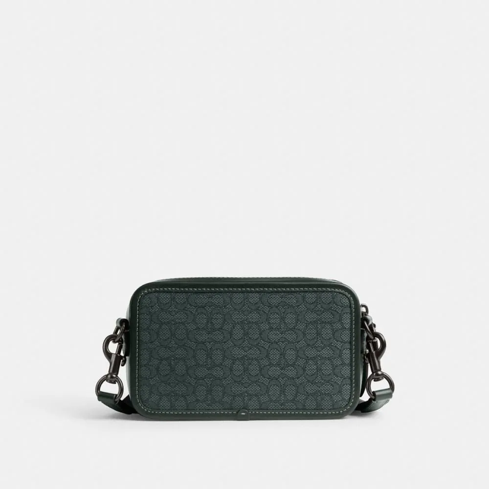 Coach Charter Slim Crossbody Micro Signature Jacquard | Mall of