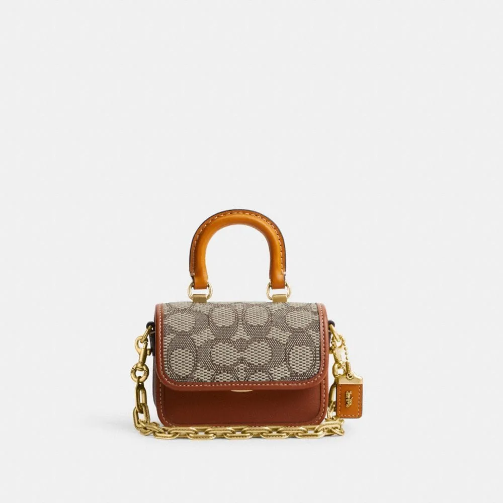 Coach riley best sale top handle colorblock