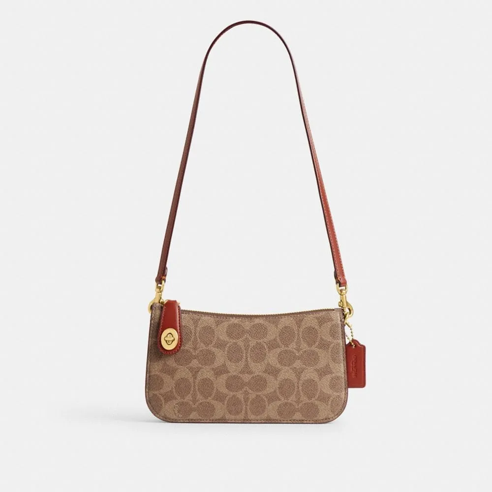 Coach Penn Shoulder Bag In Signature Canvas | Yorkdale Mall