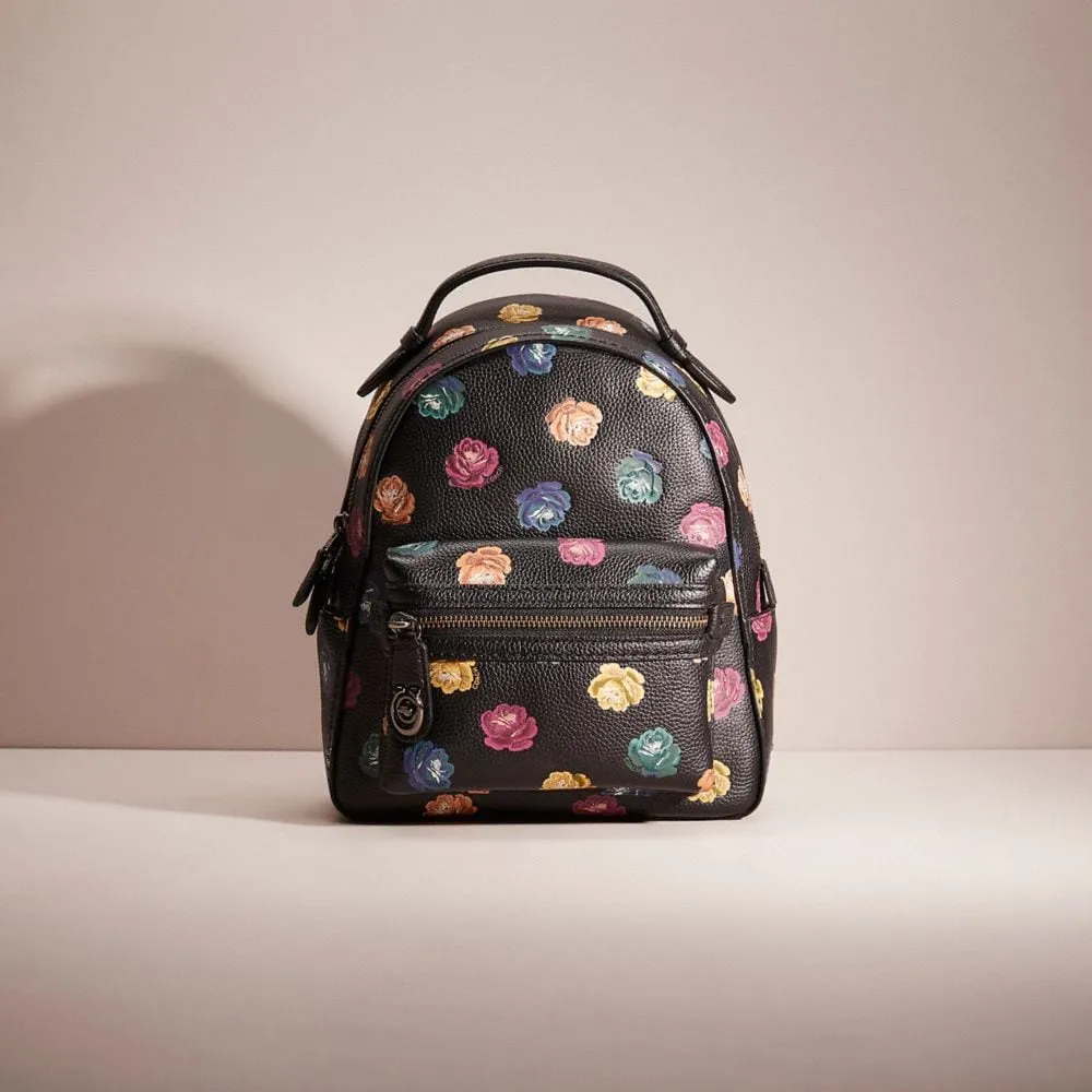 Campus backpack 23 in signature rose print hotsell