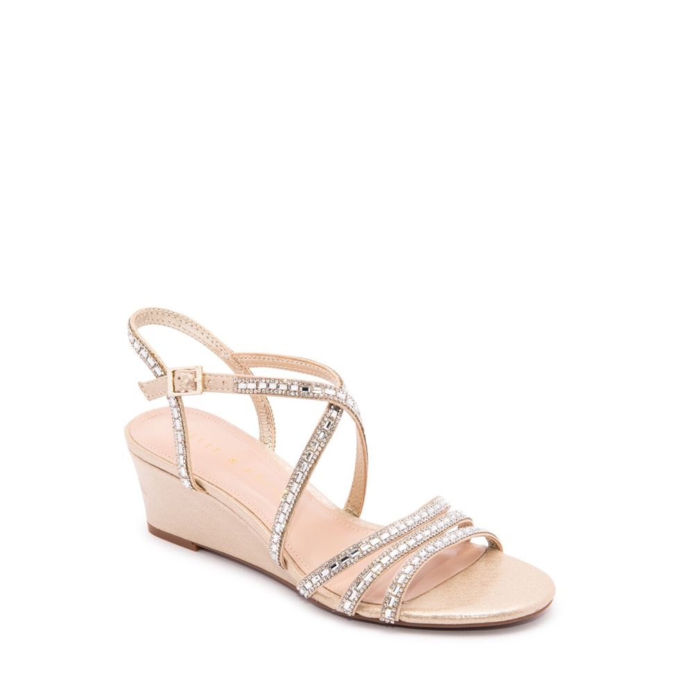 Dsw gold wedge on sale sandals