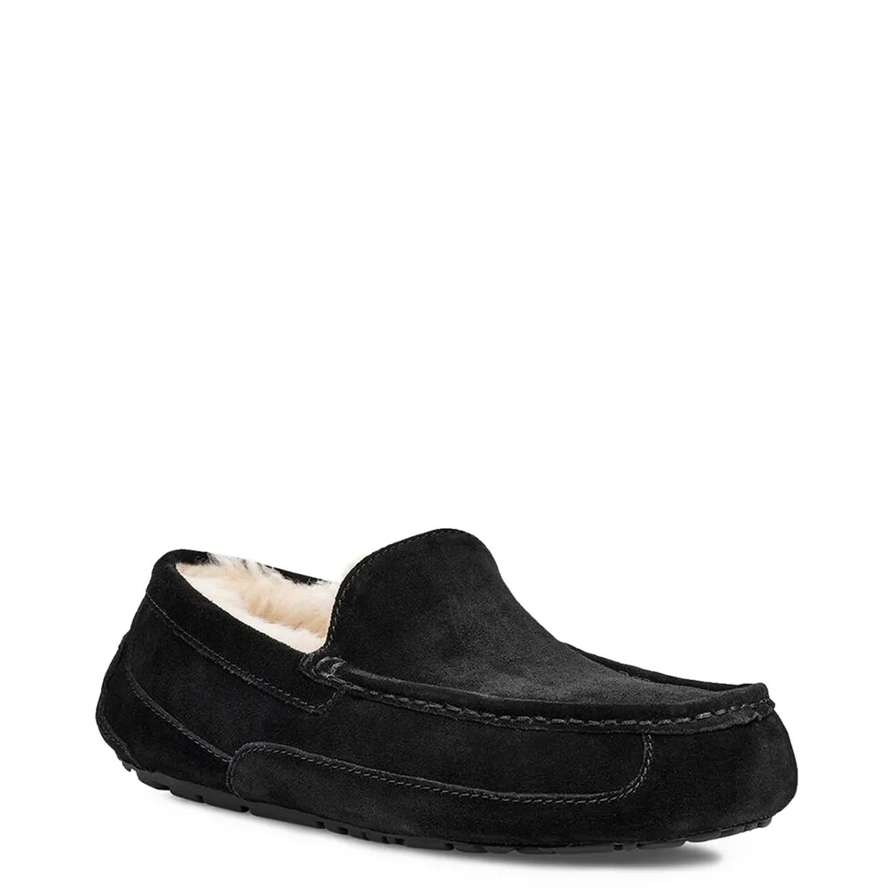 Men's ascot moccasin online slippers