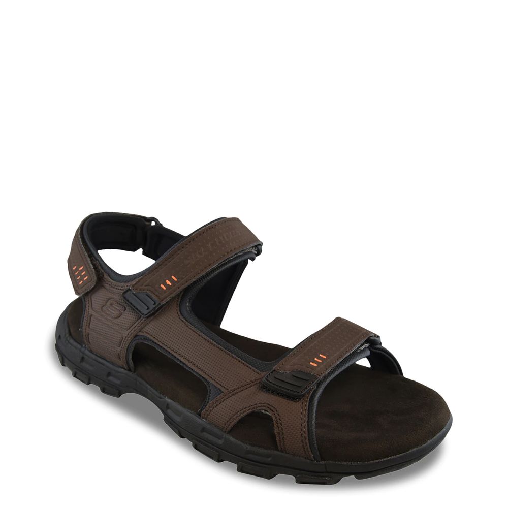 Skechers mens sandals fisherman hot sale sandal