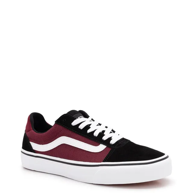 Burgundy shop vans dsw