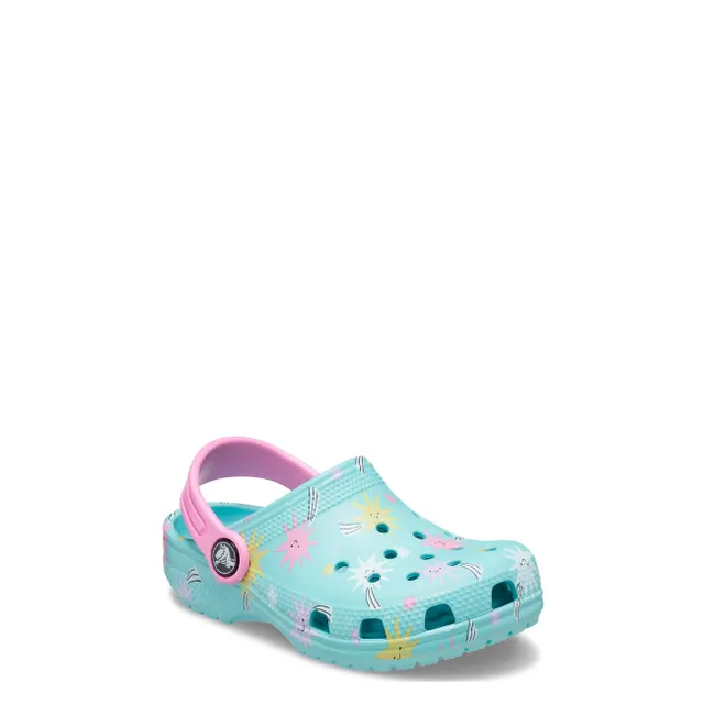 Flamingo crocs online blue