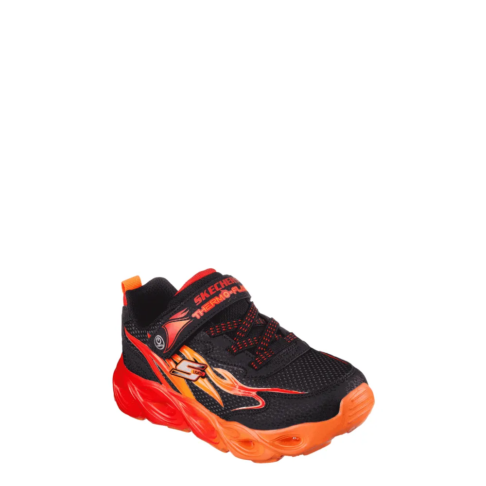 Kids flashing clearance skechers