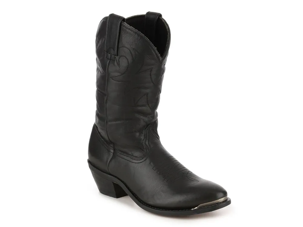 Black slouch store cowboy boots